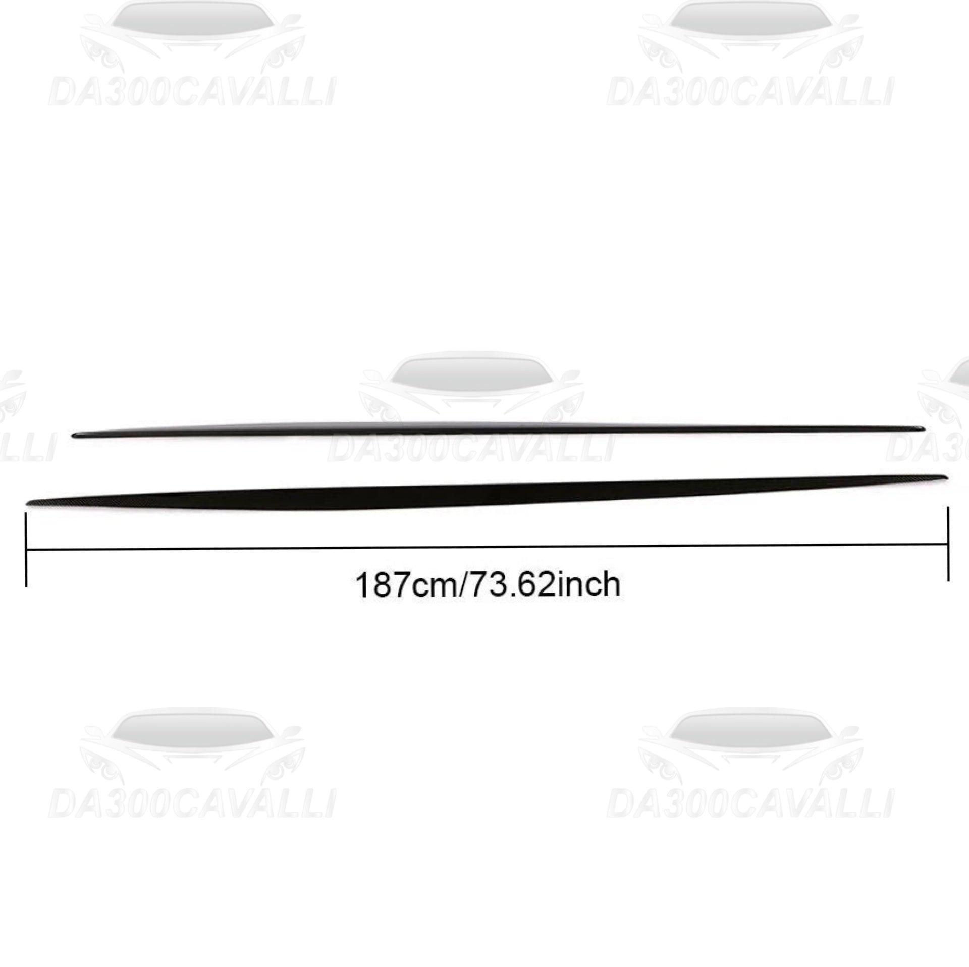 Minigonne Mercedes Classe S C217 Fibra Di Carbonio - Da300Cavalli