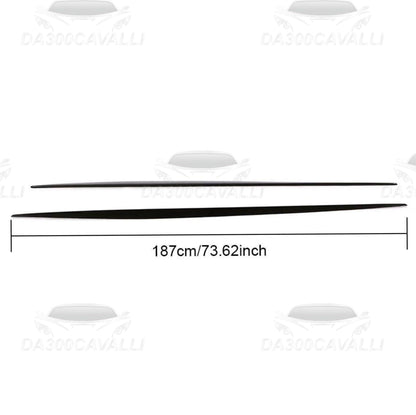 Minigonne Mercedes Classe S C217 Fibra Di Carbonio - Da300Cavalli