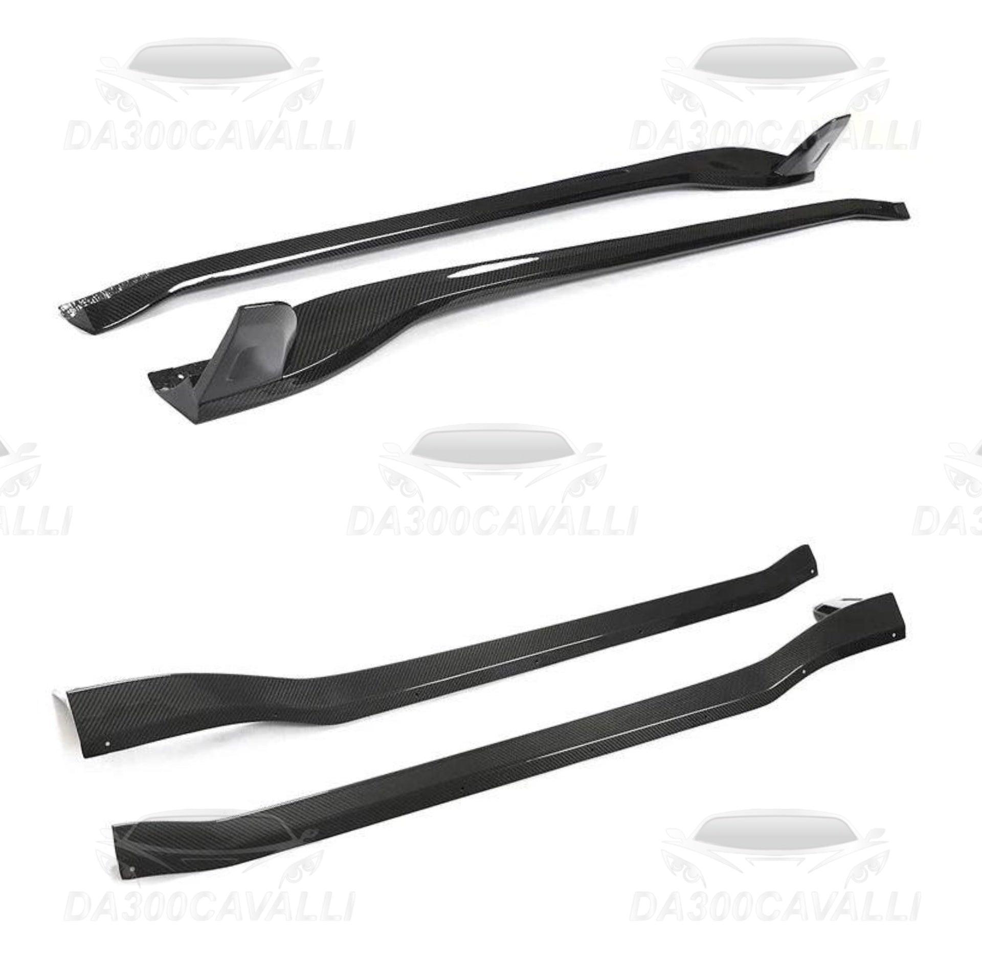 Minigonne Porsche 911 (2019-2023) Fibra Di Carbonio - Da300Cavalli