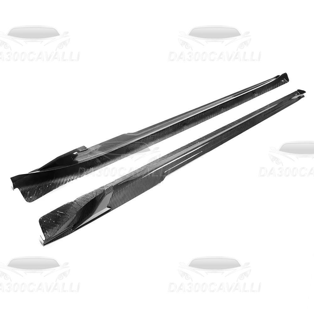 Minigonne Porsche 911 991 Carrera Coupe Fibra Di Carbonio (2016-2019) - Da300Cavalli