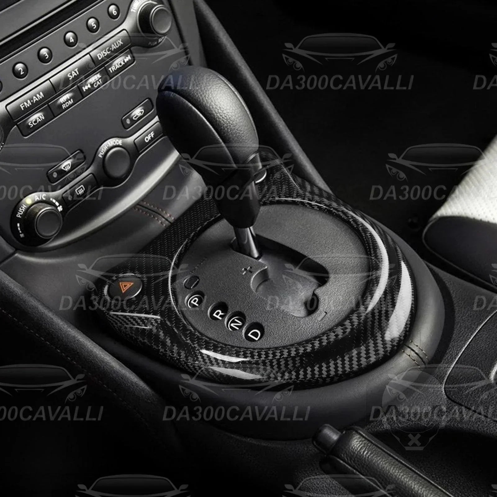 modanatura-cambio-nissan-370z-2009-2019-fibra-di-carbonio-da300cavalli-3 - Da300Cavalli