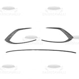 Modanatura Griglia Frontale Vw Golf 8 Fibra Di Carbonio