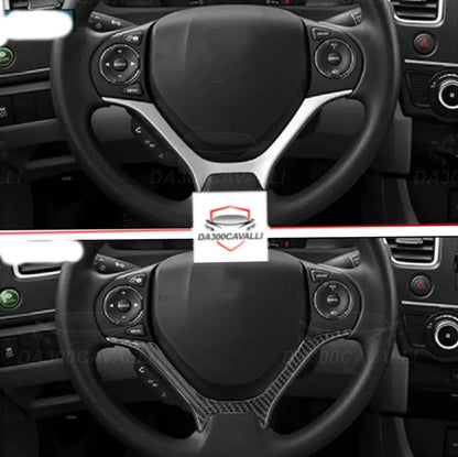 modanatura-volante-honda-civic-2012-2015-fibra-di-carbonio-da300cavalli-2 - Da300Cavalli