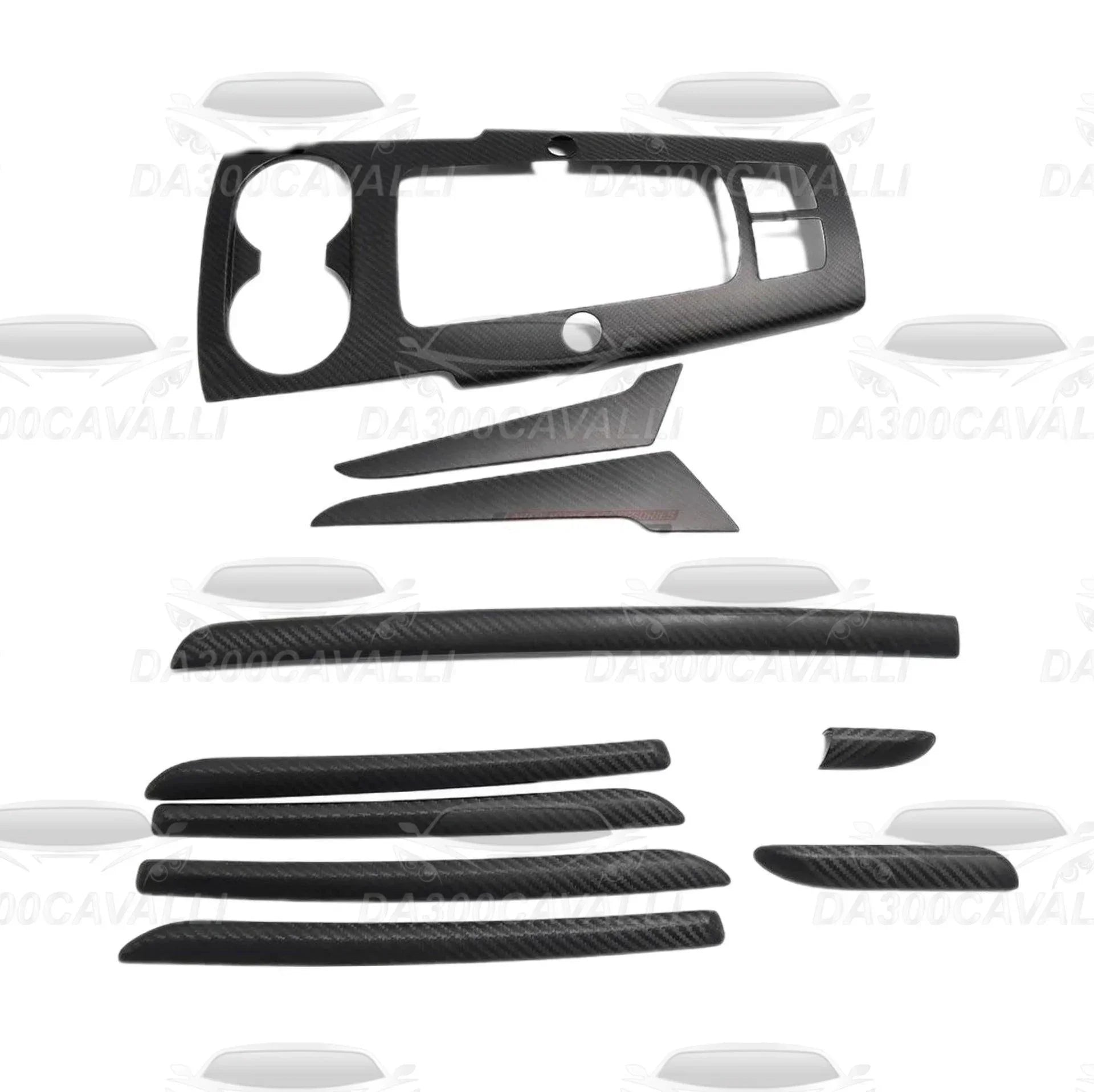 Modanature Interni Audi A3 (2014-2018) Fibra Di Carbonio - Da300Cavalli