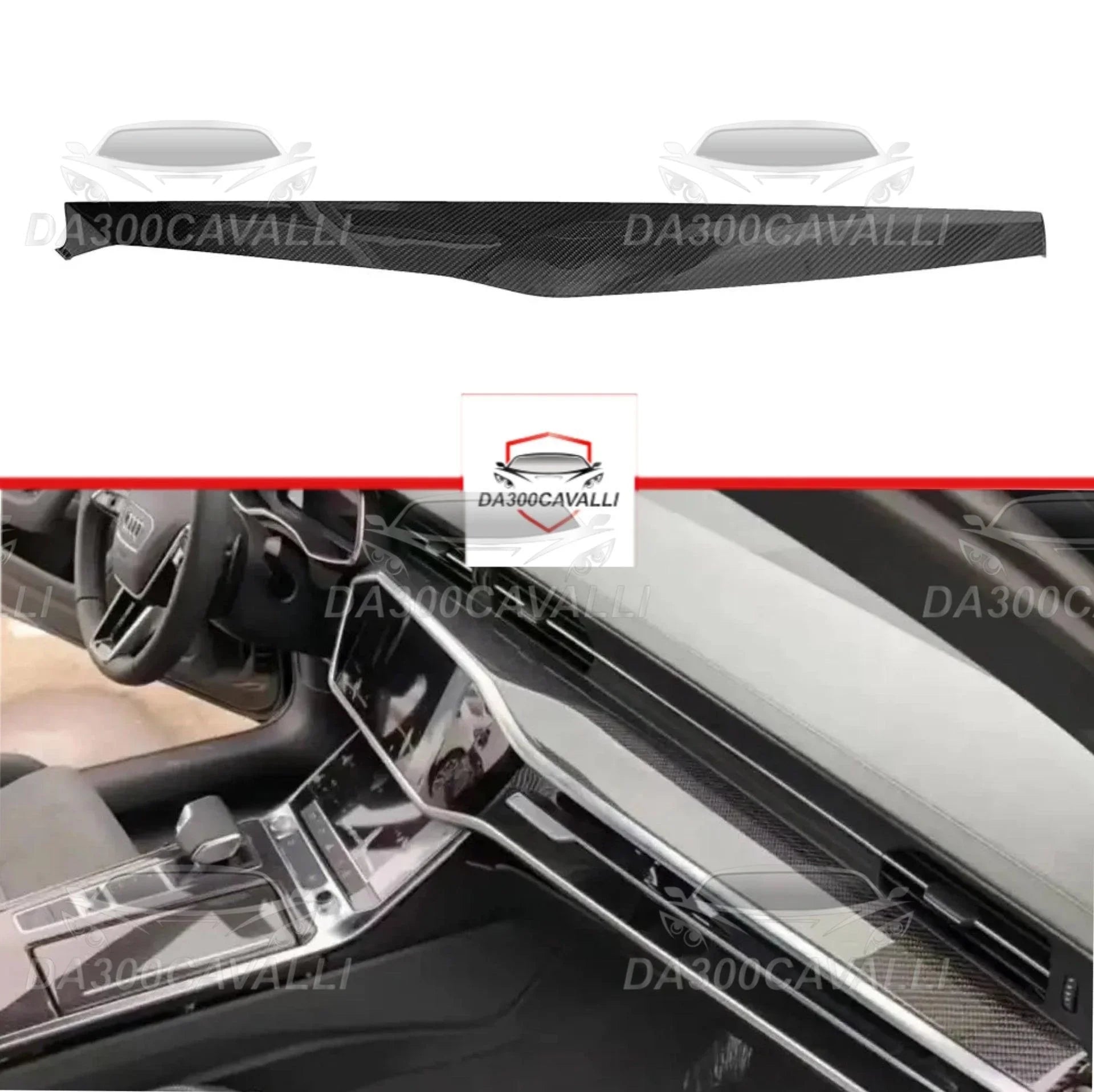 modanature-interni-fibra-di-carbonio-audi-a6-2020-2024-8pcs-da300cavalli-2 - Da300Cavalli