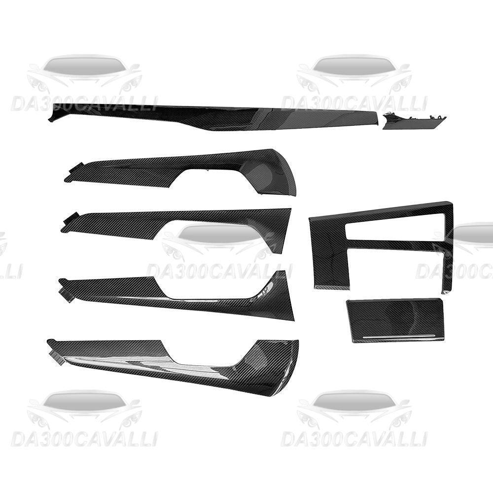 modanature-interni-fibra-di-carbonio-audi-a6-2020-2024-8pcs-da300cavalli-4 - Da300Cavalli