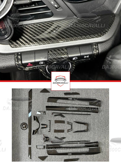 Modanature Interni Fibra Di Carbonio Porsche 911 (2019-2023) 26Pcs - Da300Cavalli