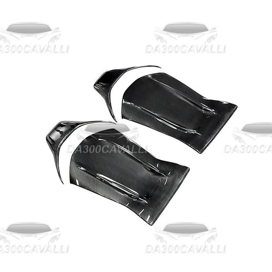 Modanature Sedili Mercedes C63 CLA45 A45 GLA45 W205 W176 W117 X156 Fibra Di Carbonio - Da300Cavalli