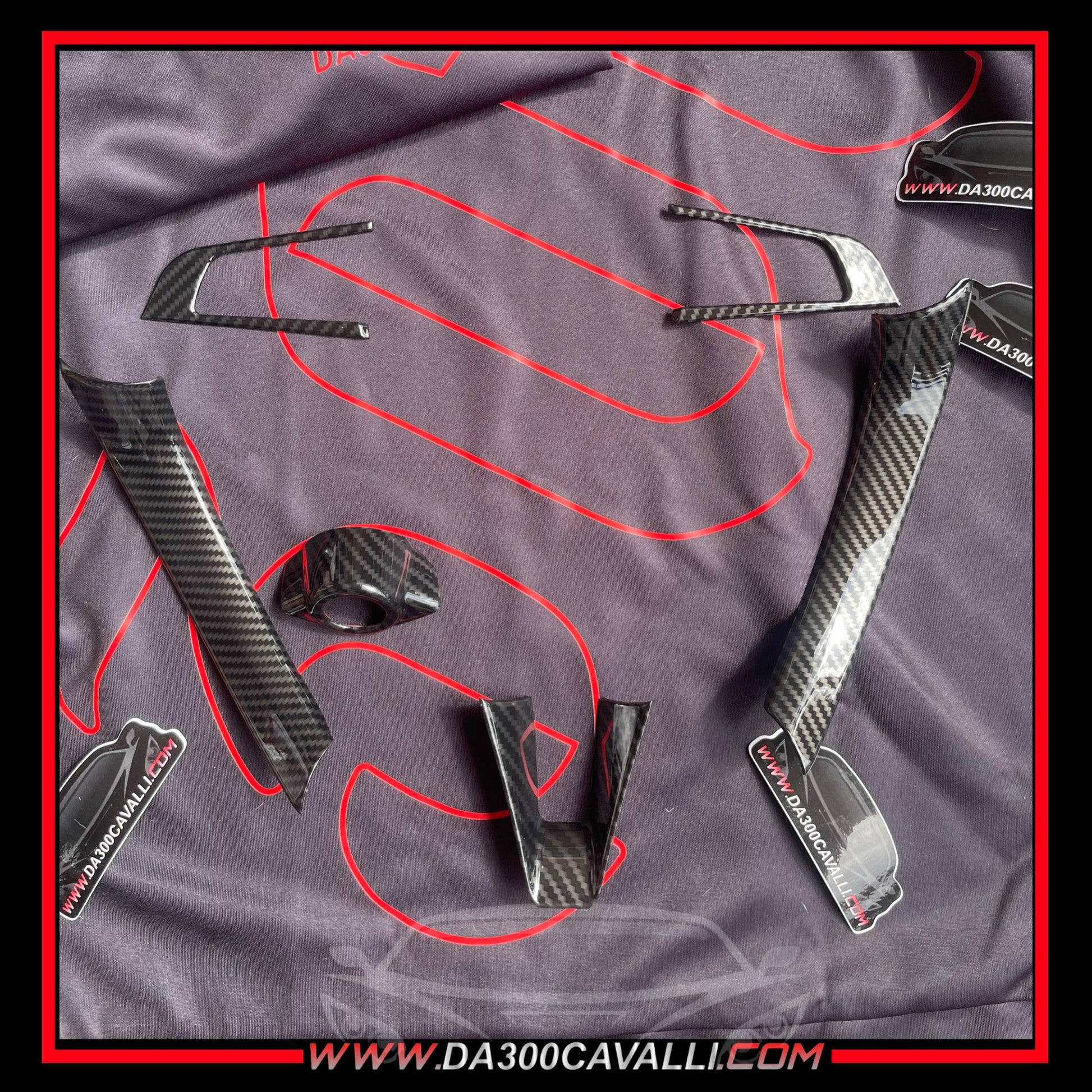 Monadature Volante Alfa Romeo Giulia Stelvio Fibra Di Carbonio - Da300Cavalli