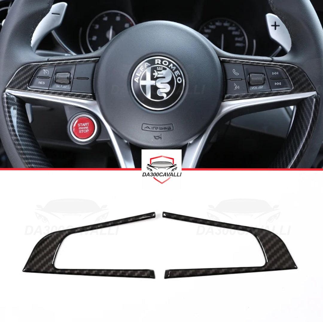 Monadature Volante Alfa Romeo Giulia Stelvio Fibra Di Carbonio - Da300Cavalli