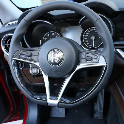 Monadature Volante Alfa Romeo Giulia Stelvio Fibra Di Carbonio - Da300Cavalli