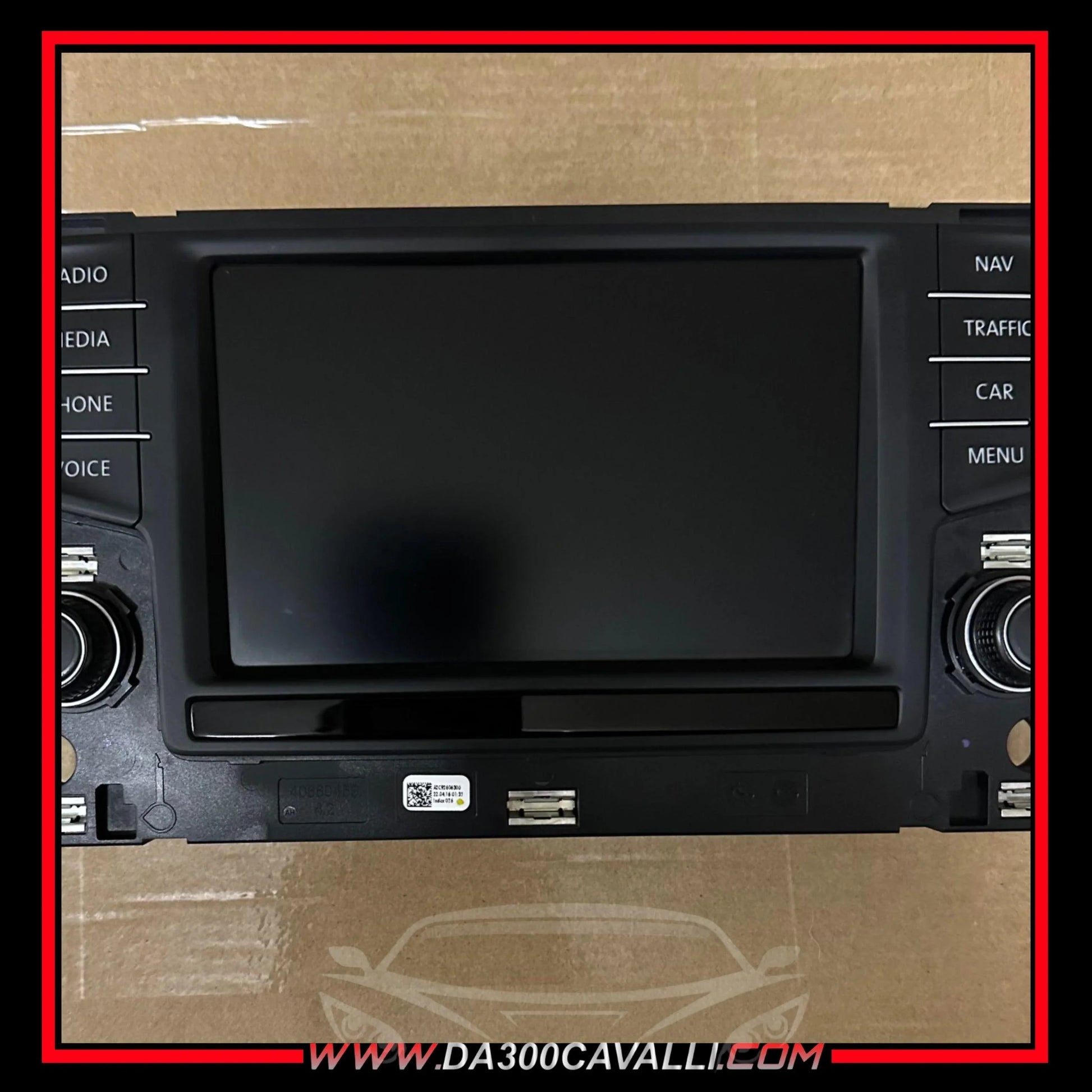 navigatore-display-vw-golf-7-con-mascherina-da300cavalli-3 - Da300Cavalli