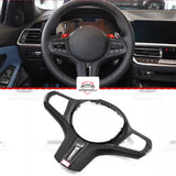 Palette Al Volante Cover Pulsantiera Volante Bmw Serie 5 Fibra Di Carbonio