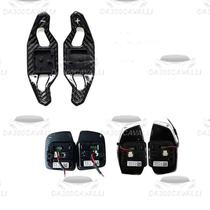 Palette Al Volante Fibra Di Carbonio Audi - Da300Cavalli