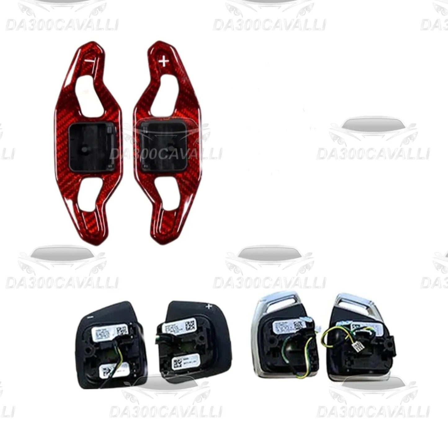 Palette Al Volante Fibra Di Carbonio Audi - Da300Cavalli