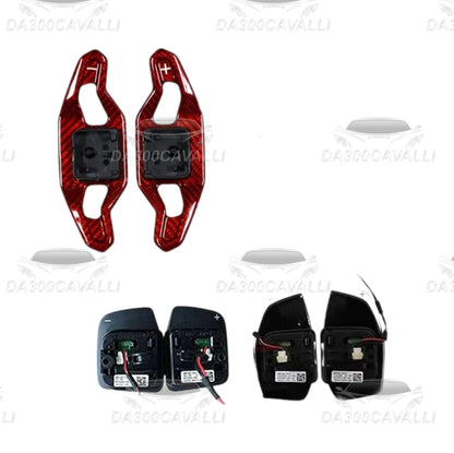 Palette Al Volante Fibra Di Carbonio Audi - Da300Cavalli