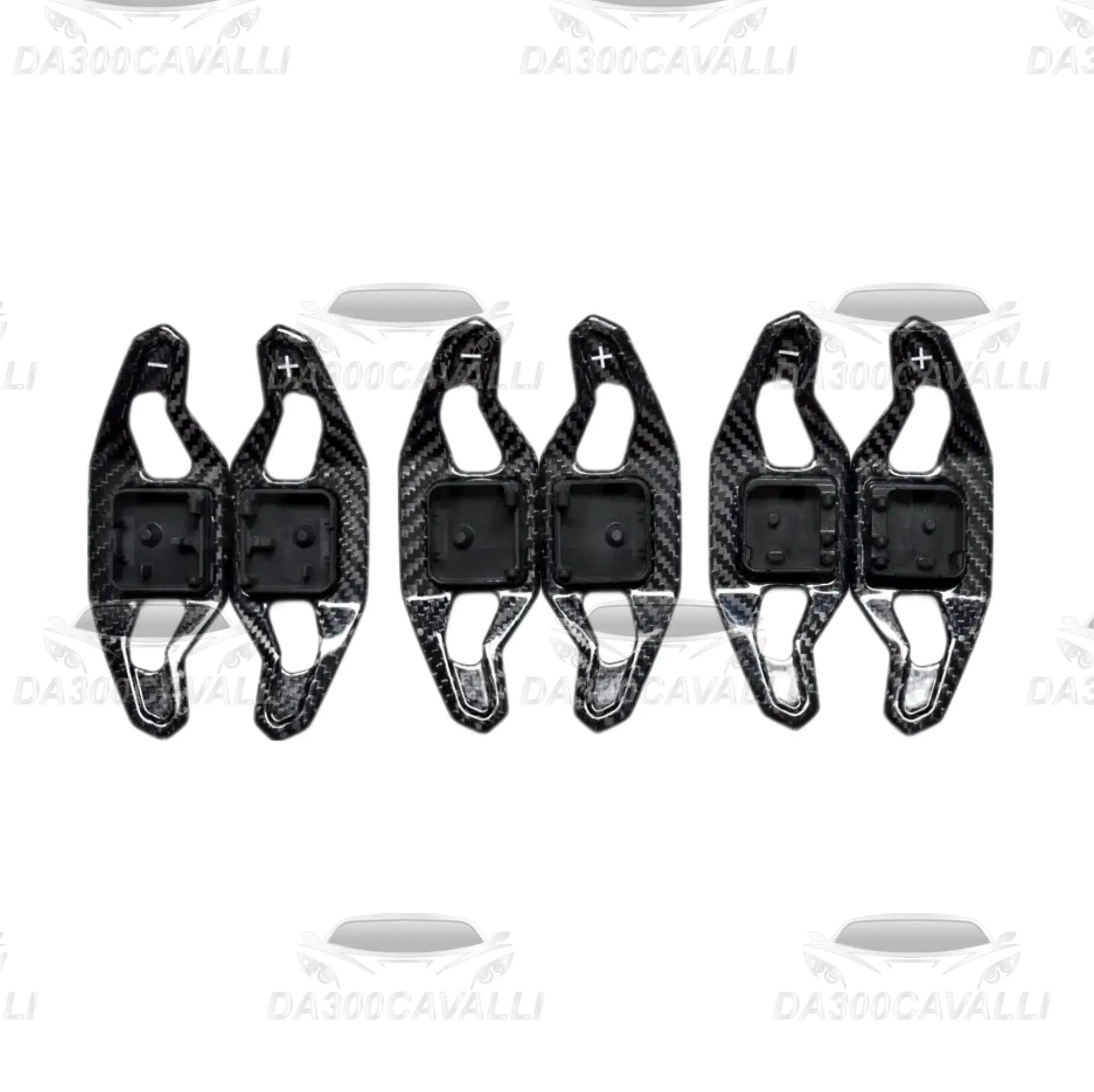 Palette Al Volante Fibra Di Carbonio Audi - Da300Cavalli