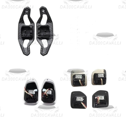 Palette Al Volante Fibra Di Carbonio Audi - Da300Cavalli