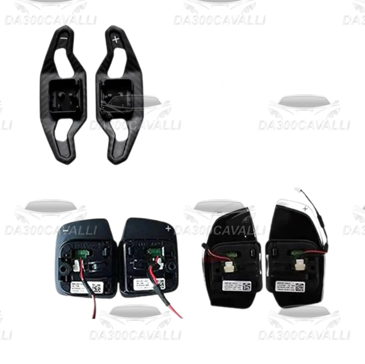 Palette Al Volante Fibra Di Carbonio Audi - Da300Cavalli