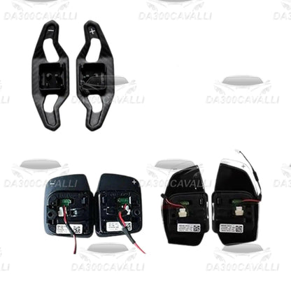 Palette Al Volante Fibra Di Carbonio Audi - Da300Cavalli