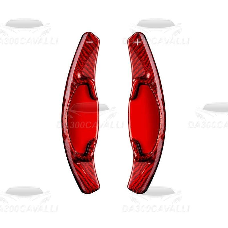 Palette Al Volante Honda Civic FE FL Fibra Di Carbonio (2021-2023) — Da300Cavalli — foto 3