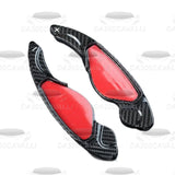 Palette Al Volante Jaguar XF XE Range Rover Evoque Discovery Sport Fibra Di Carbonio