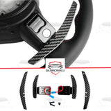 Palette Al Volante Magnetiche Bmw X5 Serie 1 2 3 4 5 6 7 Fibra Di Carbonio