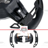 Palette Al Volante Magnetiche Volkswagen Golf 7 7.5 Fibra Di Carbonio