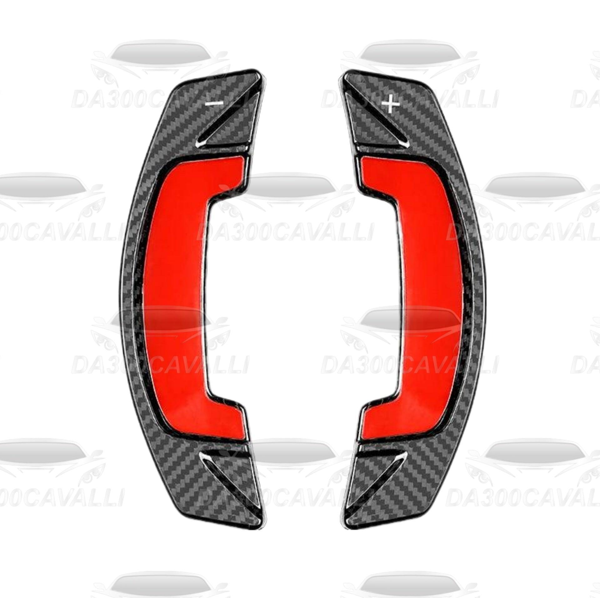 Palette Al Volante Range Rover Discovery Sport Evoque Jaguar XE XJ XF Fibra Di Carbonio - Da300Cavalli