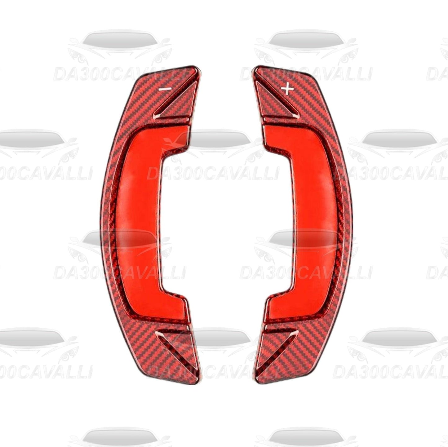 Palette Al Volante Range Rover Discovery Sport Evoque Jaguar XE XJ XF Fibra Di Carbonio - Da300Cavalli