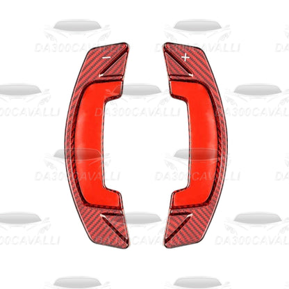 Palette Al Volante Range Rover Discovery Sport Evoque Jaguar XE XJ XF Fibra Di Carbonio - Da300Cavalli