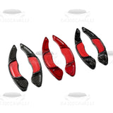Palette Al Volante VW Golf MK7 MK7.5 Polo 6R Scirocco Fibra Di Carbonio (2015-2020)