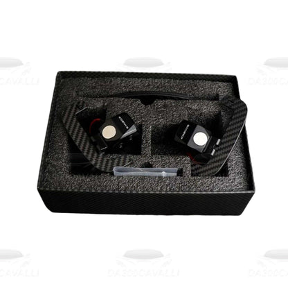 Palette Magnetiche In Fibra Di Carbonio Mercedes (2010-2024) - Da300Cavalli