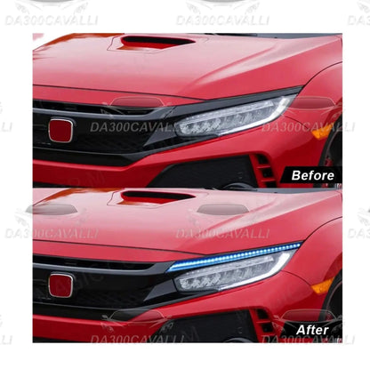 palpebre-drl-led-honda-civic-2016-2020-da300cavalli-2 - Da300Cavalli
