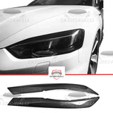 Palpebre Fari Audi A5 S5 RS5 Fibra Di Carbonio (2017-2018)