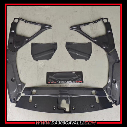 Pannello Raffreddamento Motore Nissan Gtr R35 (2008-2020) Fibra Di Carbonio - Da300Cavalli