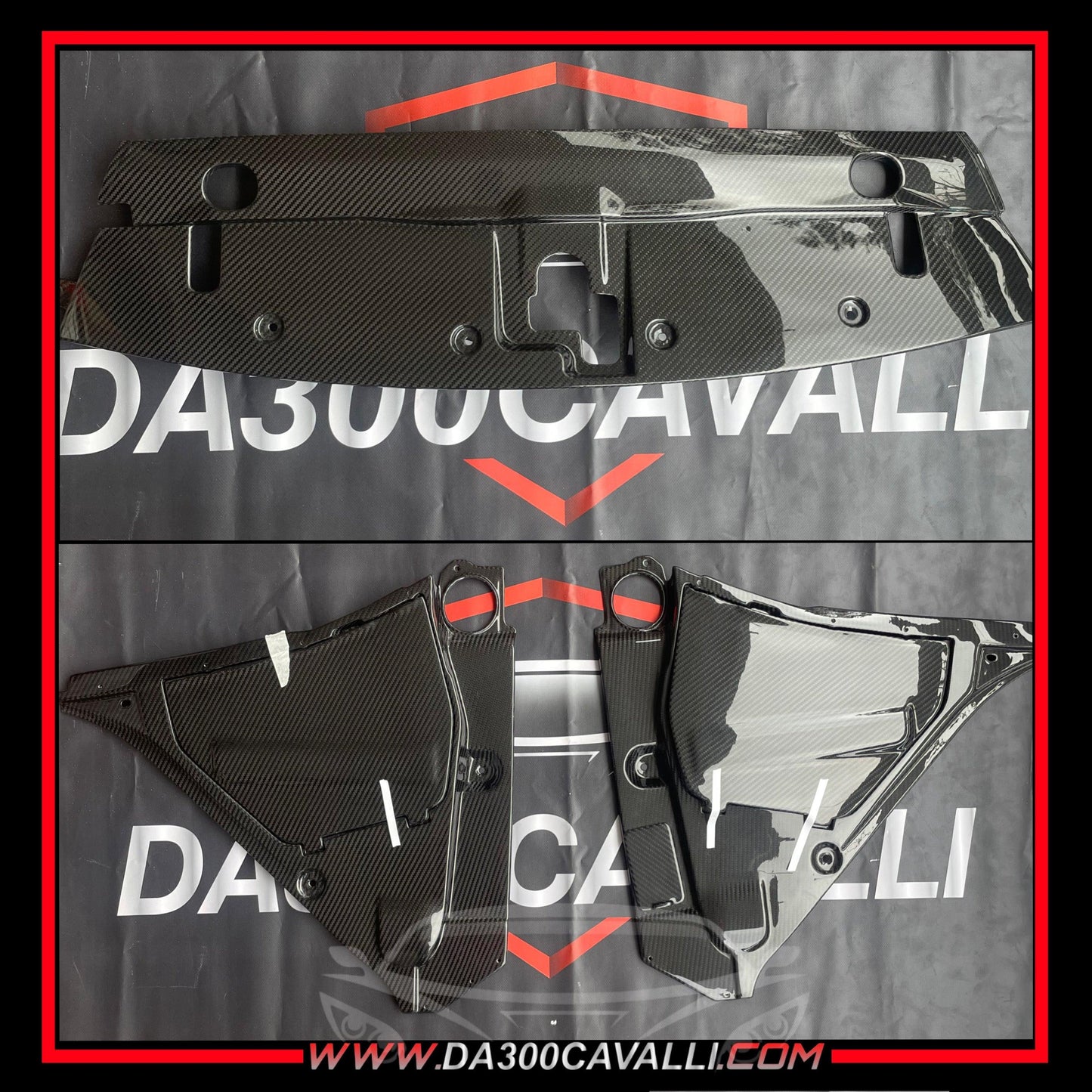 Pannello Raffreddamento Motore Nissan Gtr R35 (2008-2020) Fibra Di Carbonio - Da300Cavalli