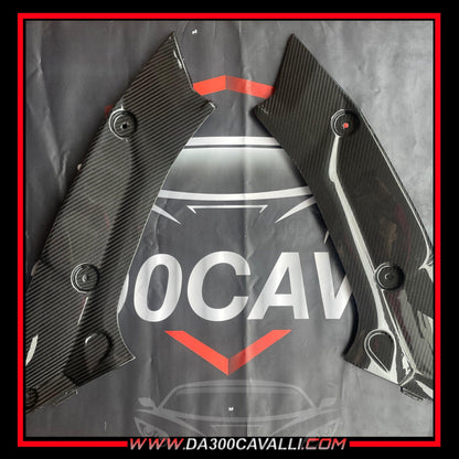 Pannello Raffreddamento Motore Nissan Gtr R35 (2008-2020) Fibra Di Carbonio - Da300Cavalli