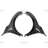 Parafanghi Anteriori Honda Civic (2017-2021) Fibra Di Carbonio