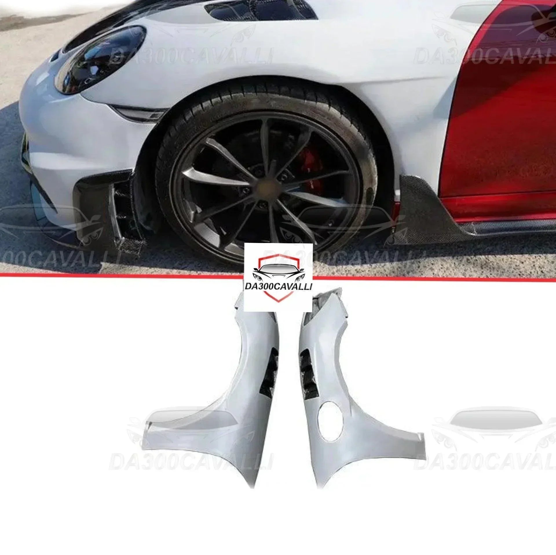 parafanghi-porsche-boxster-cayman-718-fibra-di-carbonio-da300cavalli-1 - Da300Cavalli