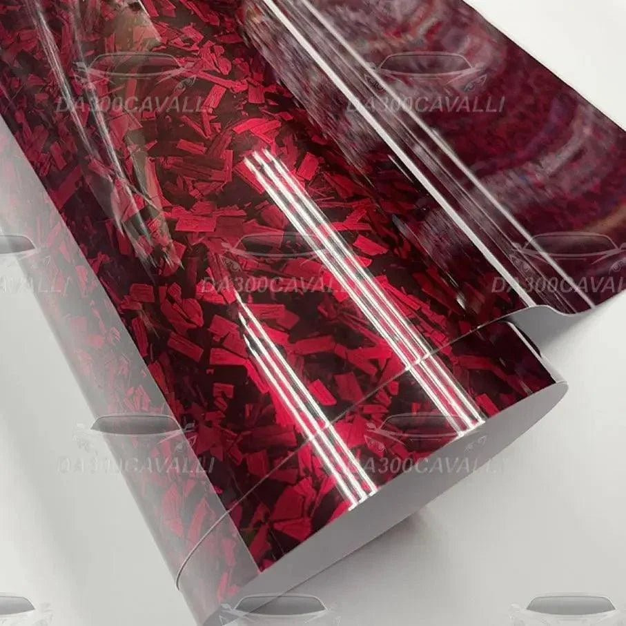 Pellicola Wrap Carbonio Forgiato — Dettaglio trama — Da300Cavalli