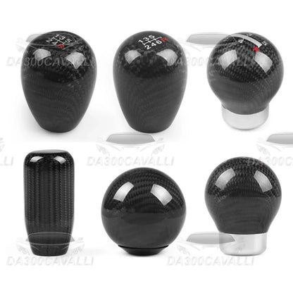 Pomello Cambio Fibra Di Carbonio Universale — Da300Cavalli