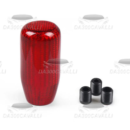 Pomello Cambio Fibra Di Carbonio Universale — Da300Cavalli — foto 3