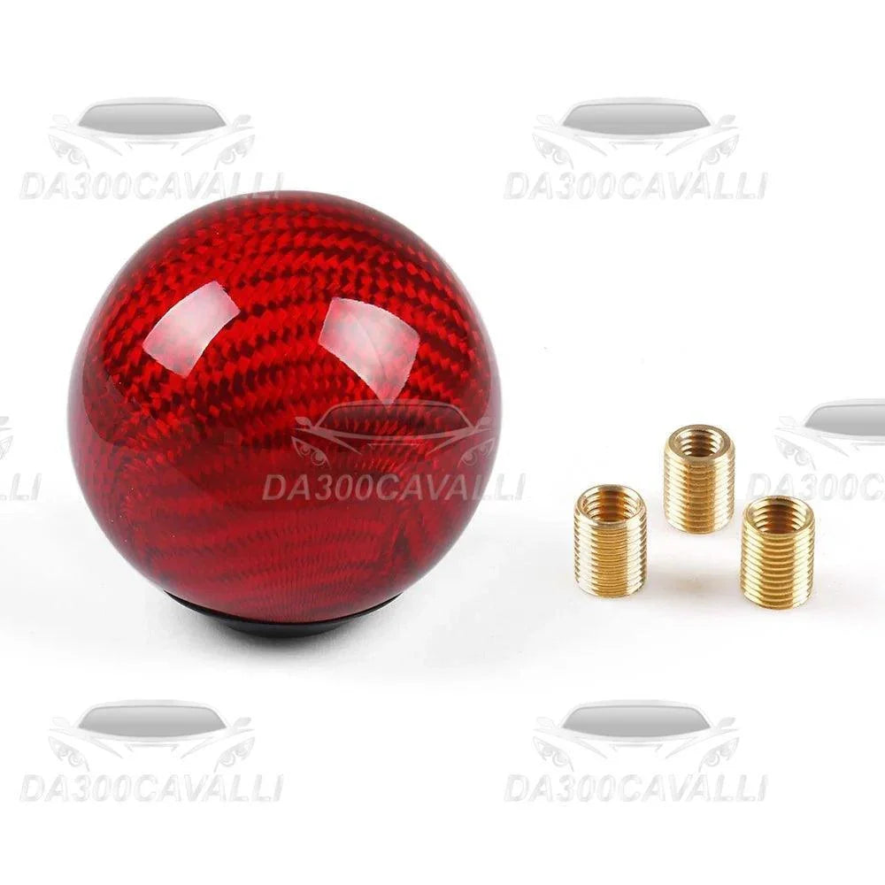 Pomello Cambio Fibra Di Carbonio Universale — Da300Cavalli — foto 5