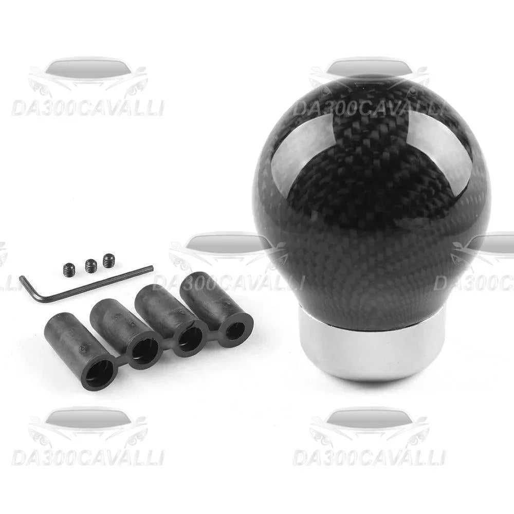Pomello Cambio Fibra Di Carbonio Universale — Da300Cavalli — foto 6