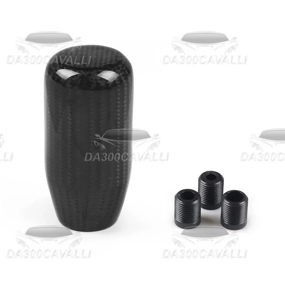 Pomello Cambio Fibra Di Carbonio Universale — Da300Cavalli — foto 8