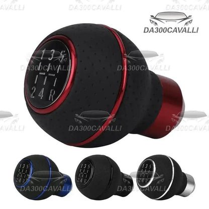 Pomello cambio 5 marce universale in vari colori per auto tuning, Da300Cavalli