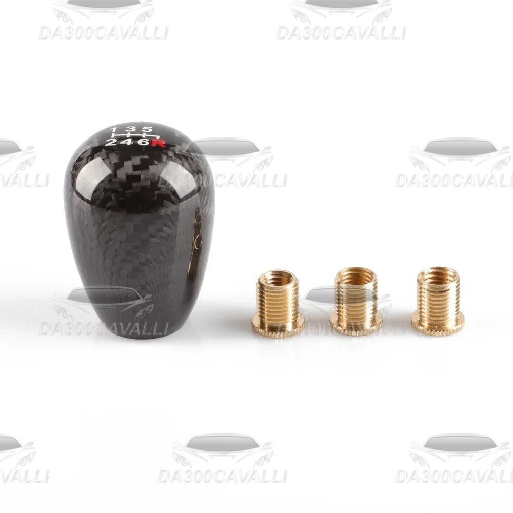 Pomello Del Cambio In Fibra Di Carbonio Universale - Da300Cavalli