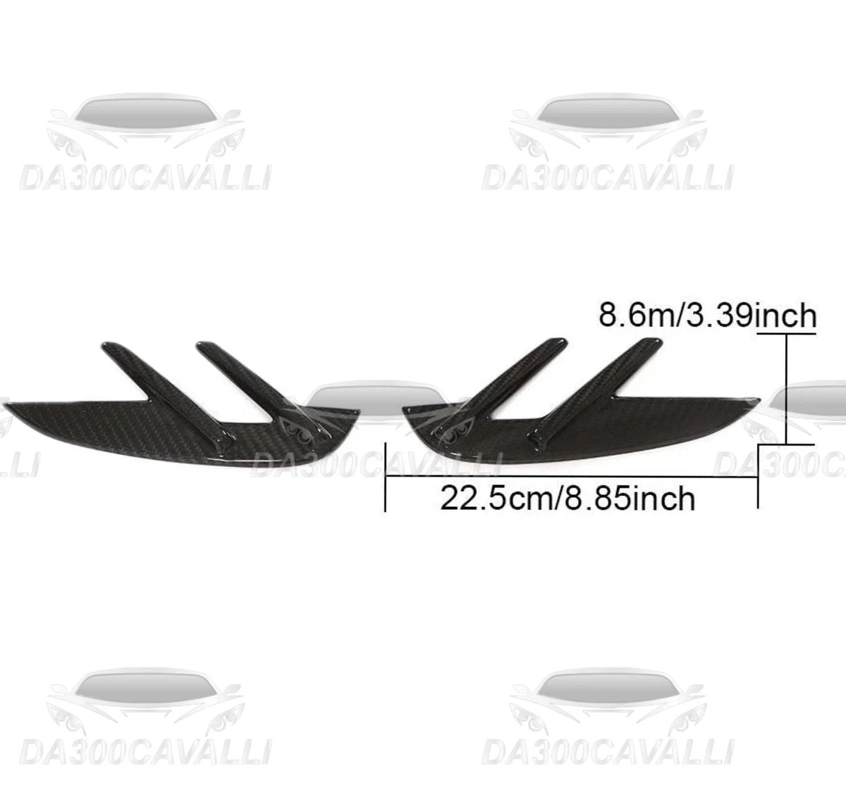 Prese D'Aria Fianchetti Laterali Bmw Serie 3 G80 M3 (2021-2022) — Da300Cavalli — foto 4
