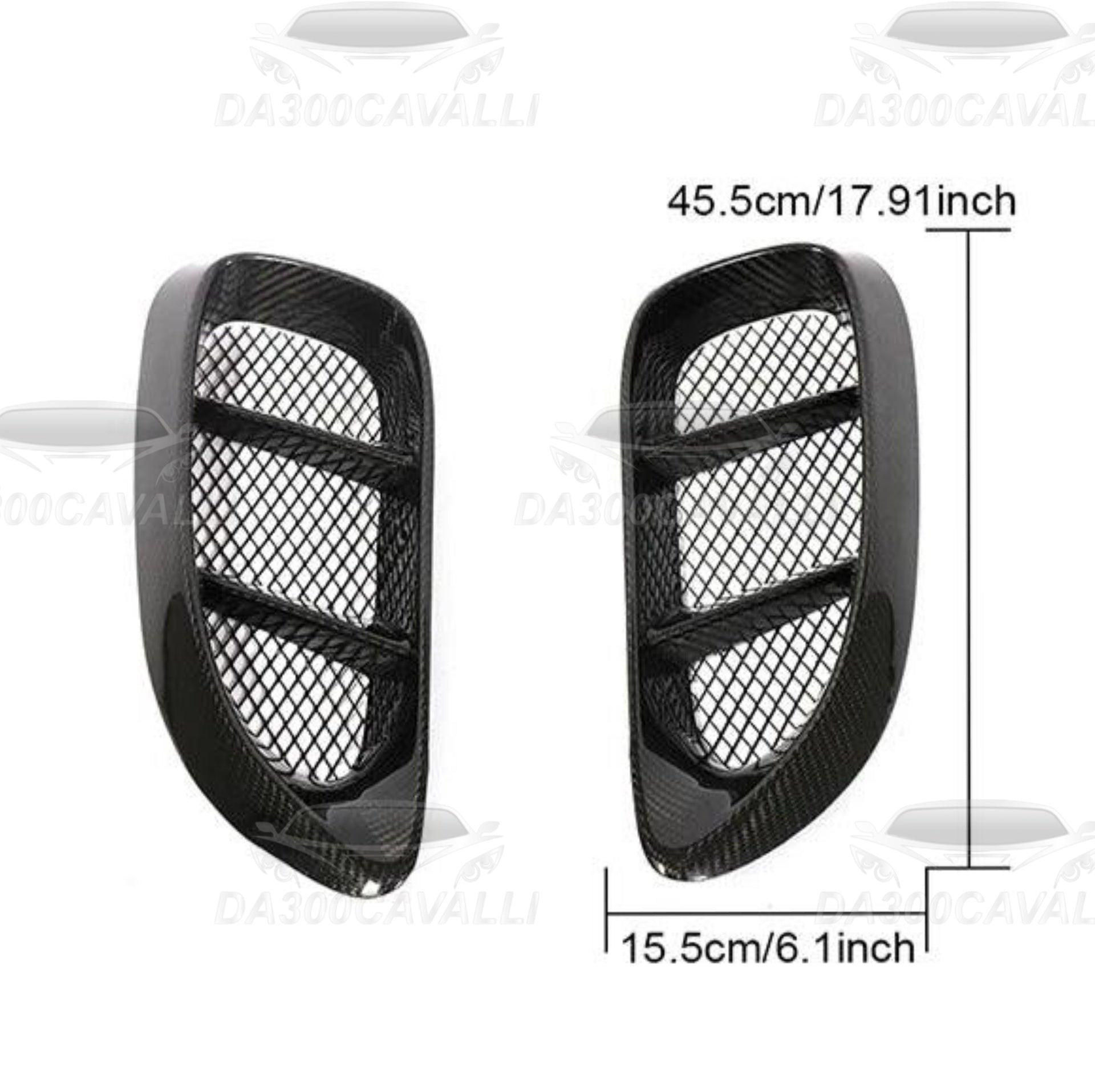 Prese D’Aria Porsche Boxster Cayman 718 (2016-2020) Dry Carbon - Da300Cavalli